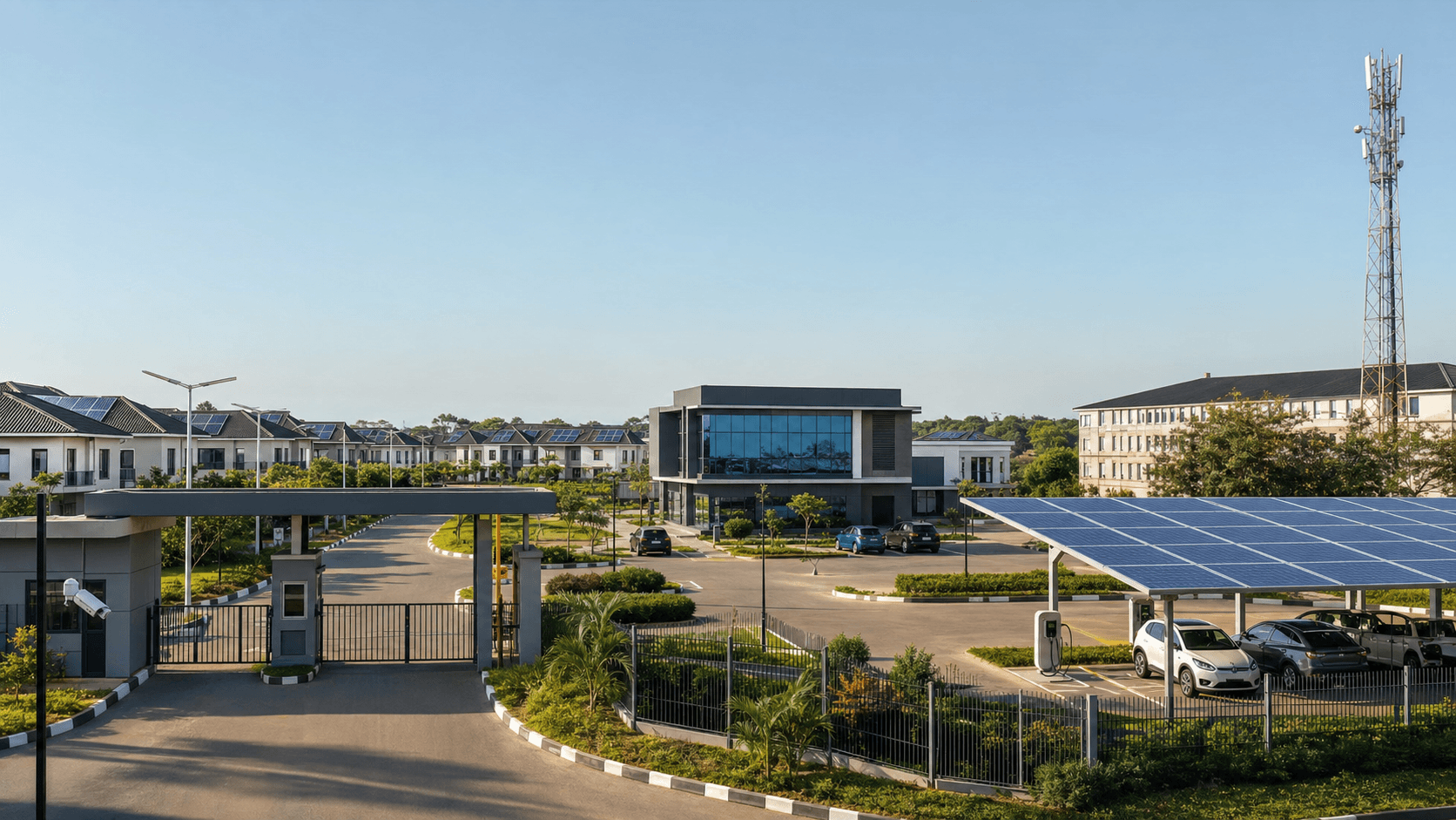 GNIT Smart Communities combining energy, connectivity and security for a modern African development